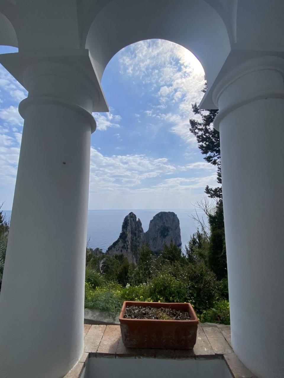 Monacone Vista Mare Apartment Capri Bagian luar foto