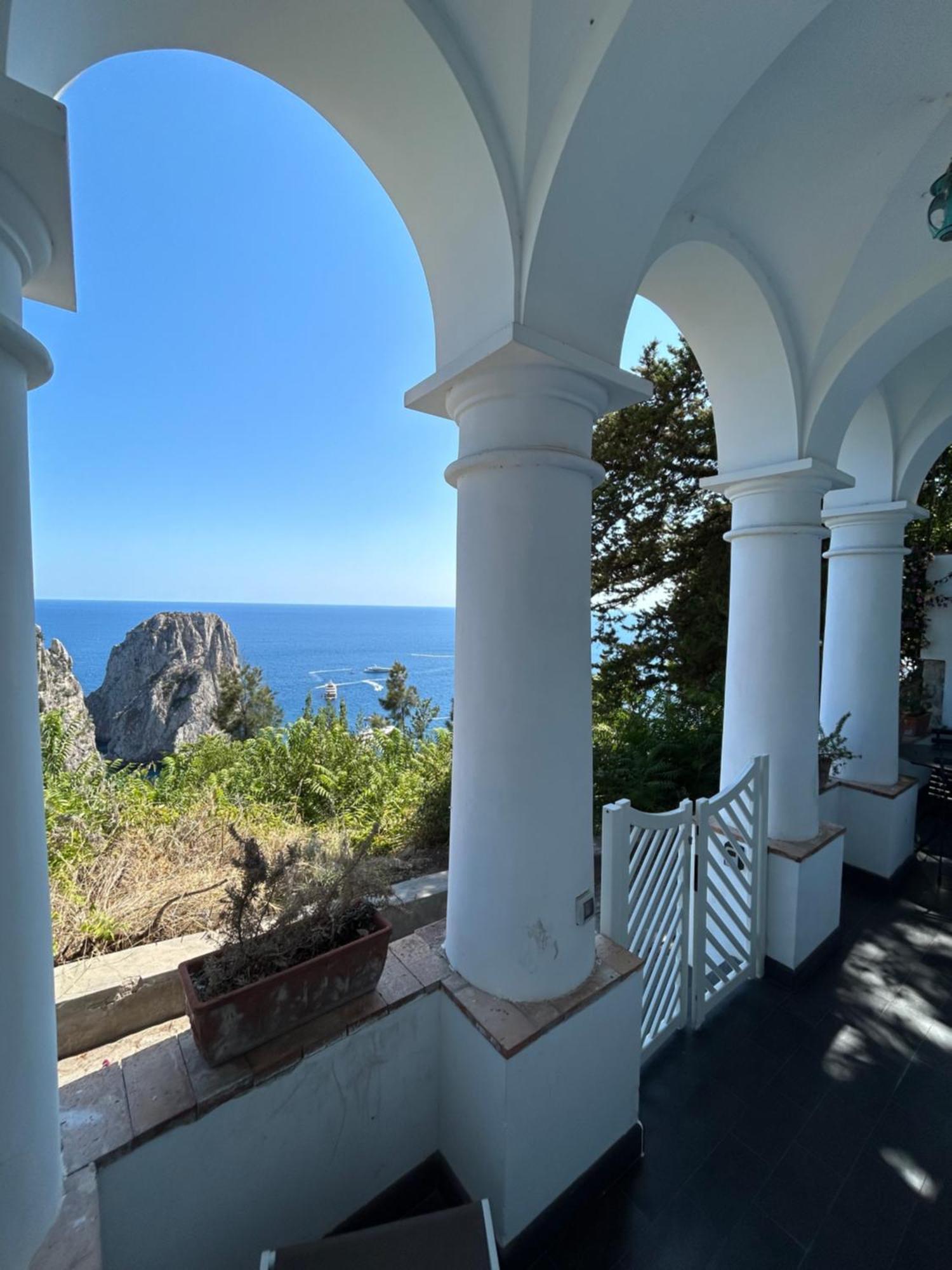 Monacone Vista Mare Apartment Capri Bagian luar foto