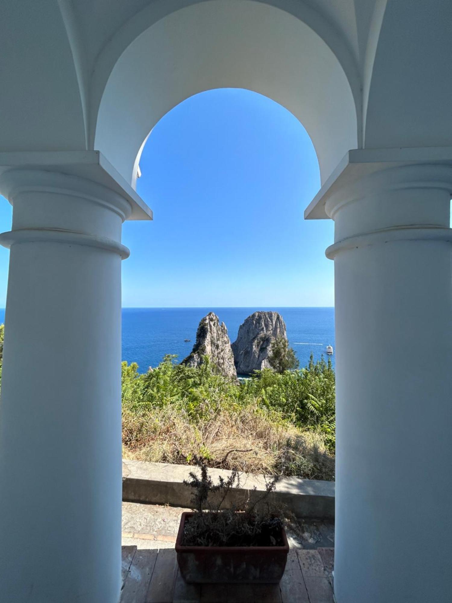 Monacone Vista Mare Apartment Capri Bagian luar foto