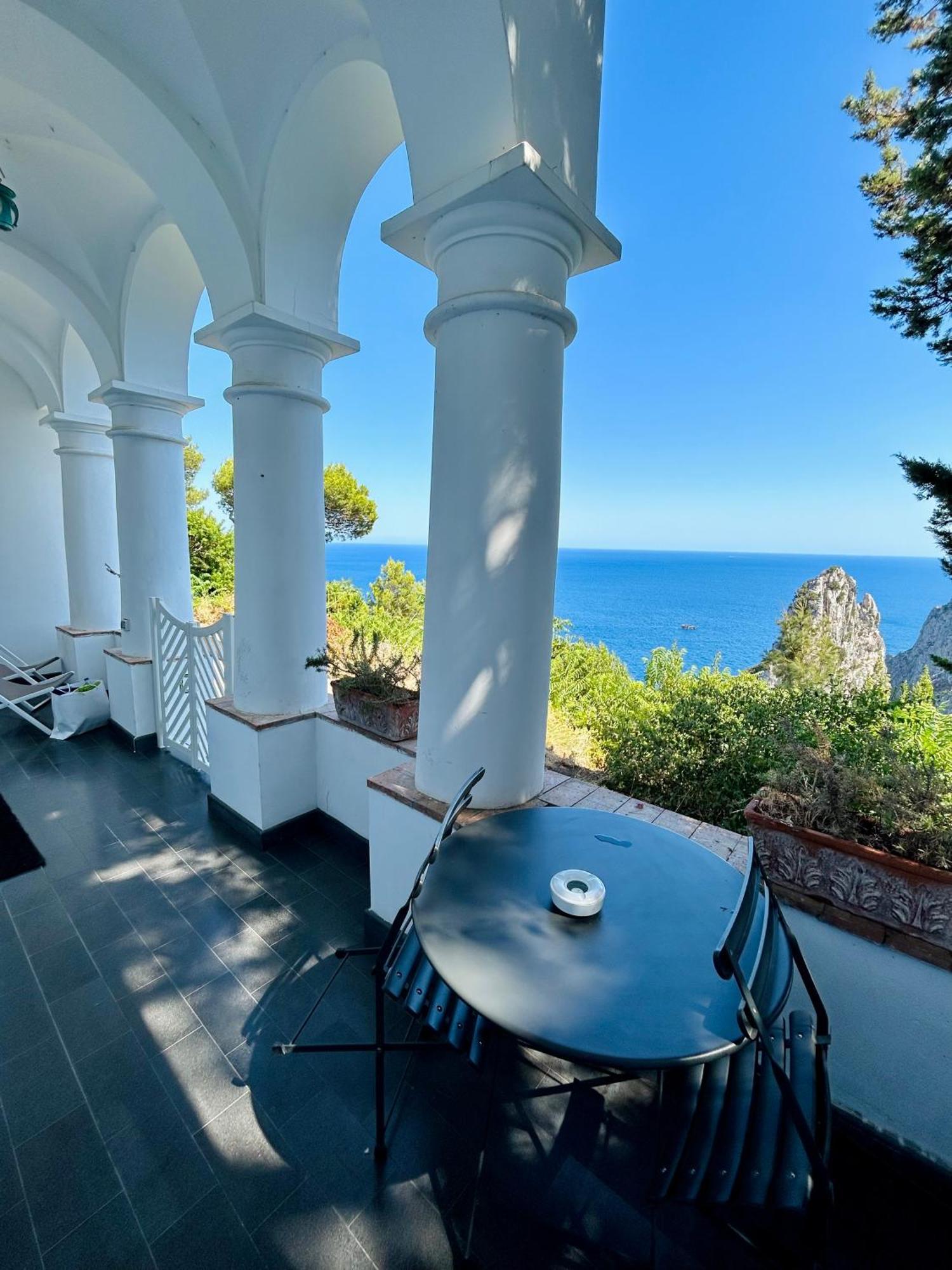 Monacone Vista Mare Apartment Capri Bagian luar foto