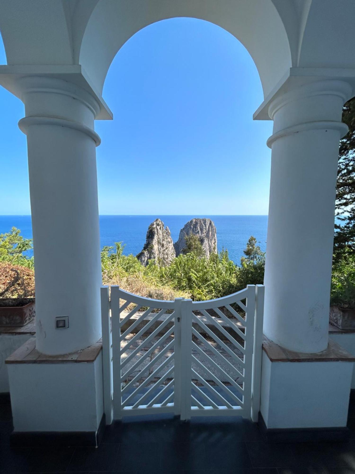 Monacone Vista Mare Apartment Capri Bagian luar foto
